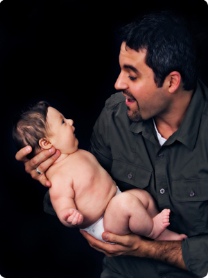 Dr David Bzdel and Tiger